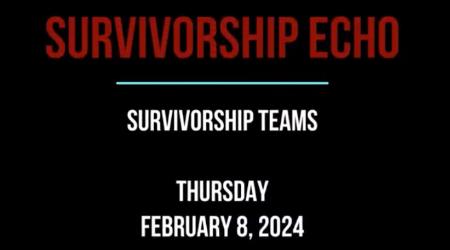 Survivorship ECHO Session Two